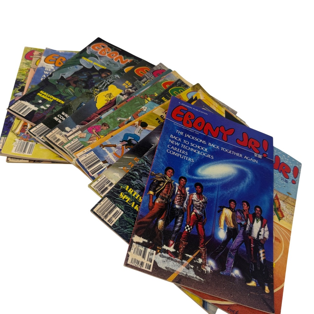 Vintage Ebony Jr Magazine Lot of 25 Issues 1983-1985 The Jacksons Black History